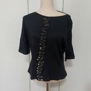 Levi's sta prest girls safety pin top